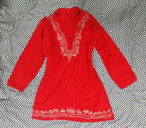 Embroidered Y2k Kurti Top