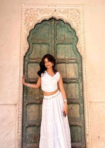 cutest white skirt