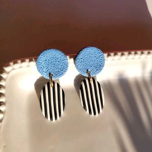 Zebra Stripe Handmade Earrings (Any 1)