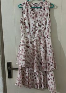 Tiered Sleeveless Mini Dress