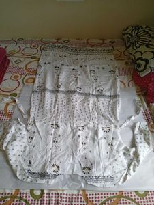 White Printed Kurtas
