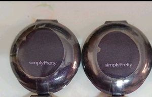 Avon No More Shine Pressed Powder 2 Pcs Comb