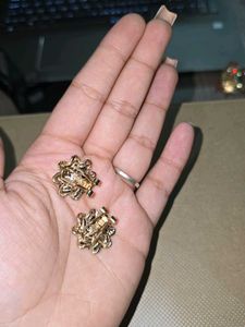 Sparkling Flower Stud Earrings