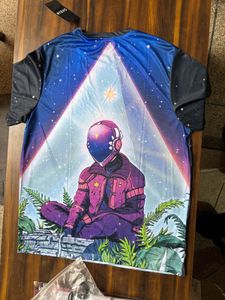 Space Monk Graphic T-Shirt