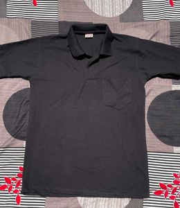 Classic Black Polo T-Shirt