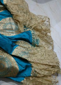 Heavy Pure Banrasi Full Legngth Gown