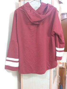Maroon "1968" Hoodie Top