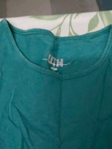 Teal Crew Neck T-Shirt