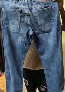 Blue Wash Relaxed Fit Jeans