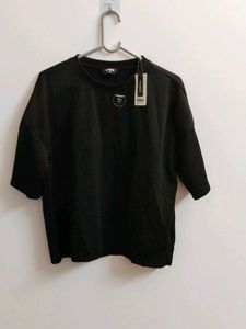 Black Casual T-Shirt- Brand New
