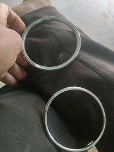 Elegant Silver Bangles Set