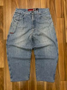 Light Wash Baggy Jeans