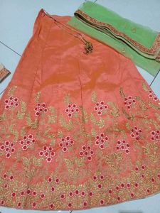 Stunning Embroidered Lehenga Choli Set