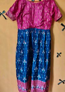 crush ikkat dress