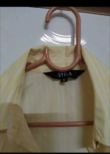 Butter Yellow Bell Sleeve Shirt 💛✨