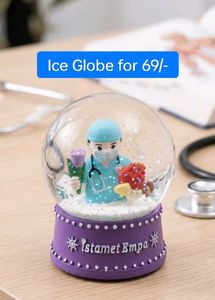 Doctor Themed Ice Globe