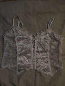 Vintage floral lacey top