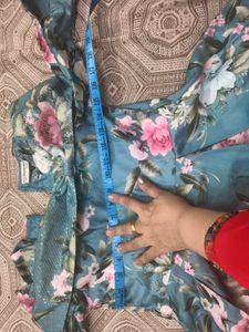 Floral Girls party Dress for 5-7 years girl