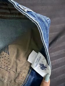 Denim slim fit jeans