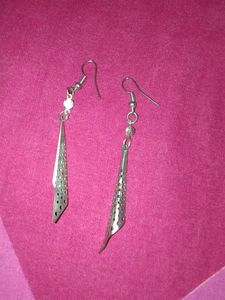Sober, Light Weight Earrings,  Used &amp; Dear To Me But Have Many Such So Selling