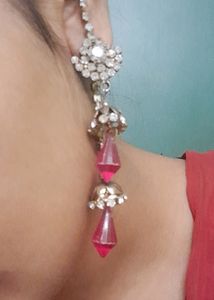 Boho Mirror Jhumka Earrings