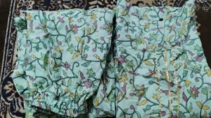 Floral Print Kurta Set
