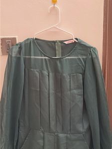 Elegant Green Jumpsuit