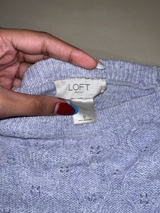 Cozy Grey Knit Sweater
