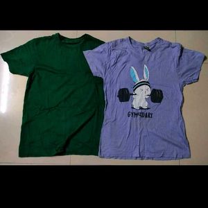 Girls T-Shirt Bundle - Two Cute Tops