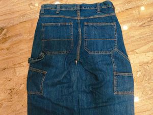 Custom Smiley Face George Denim Jeans