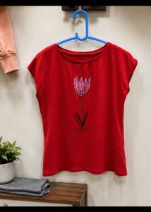 Red Graphic T-Shirt