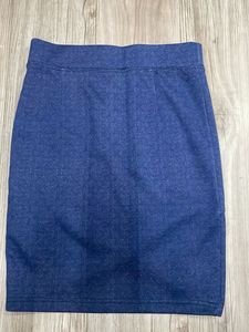 Stylish Blue Mini Skirt