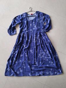 Feed Zipper Maternity Kurta/Dress