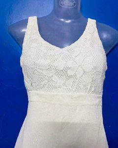White Lace Dress 👗