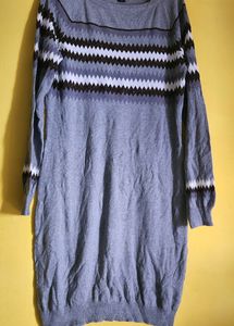 Grey Warm Bodycon MIDI Dress😍