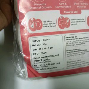 Underarm Sweat Pads - 24 Pack