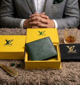 Louis Vuitton Embossed Leather Wallet