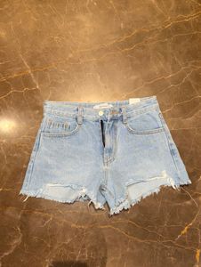 Light Wash Denim Shorts