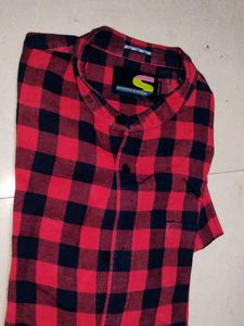 Red &amp; Black Plaid Shirt