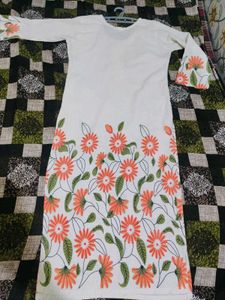 Floral Cotton Kurti