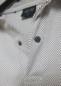 new👌H&M Textured Polo Shirt