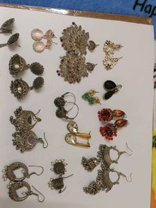 Assorted Elegant Earrings Collection