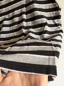 Striped V-Neck T-Shirt