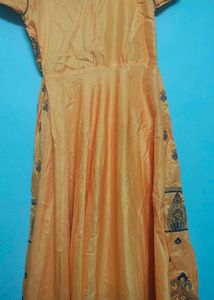Orange Embellished Lehenga Choli