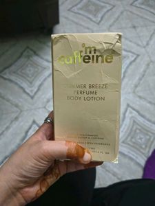 I'm From Caffeine perfume Body Lotion new unused