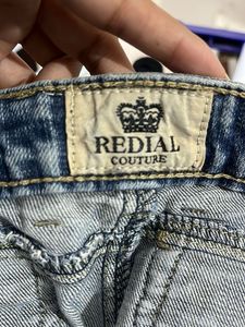 Classic Vintage Blue Denim Jeans