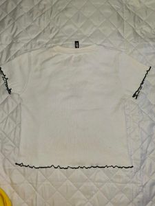 White Butterfly Graphic Tee