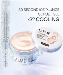 Lakme Peach Milk Sorbet ICE gel moisturizer