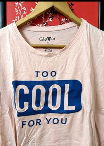 Peach Colour Trendy Top For Women