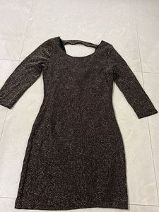 Sparkly Long Sleeve Dress